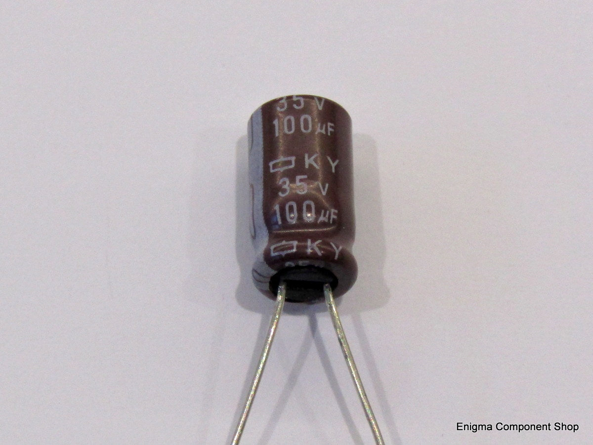 United Chemi-con Low ESR 100uF 16V Elektrolytkondensator (5 Stück)