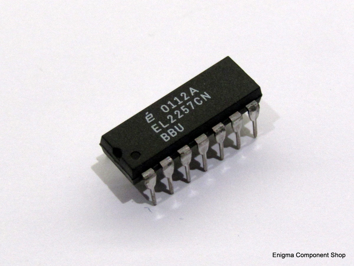 EL2257CN High Speed 125MHz Op-Amp IC