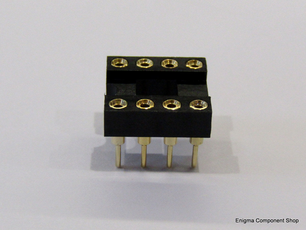 Nextron Turned Pin Gold Plated DIL Sockets