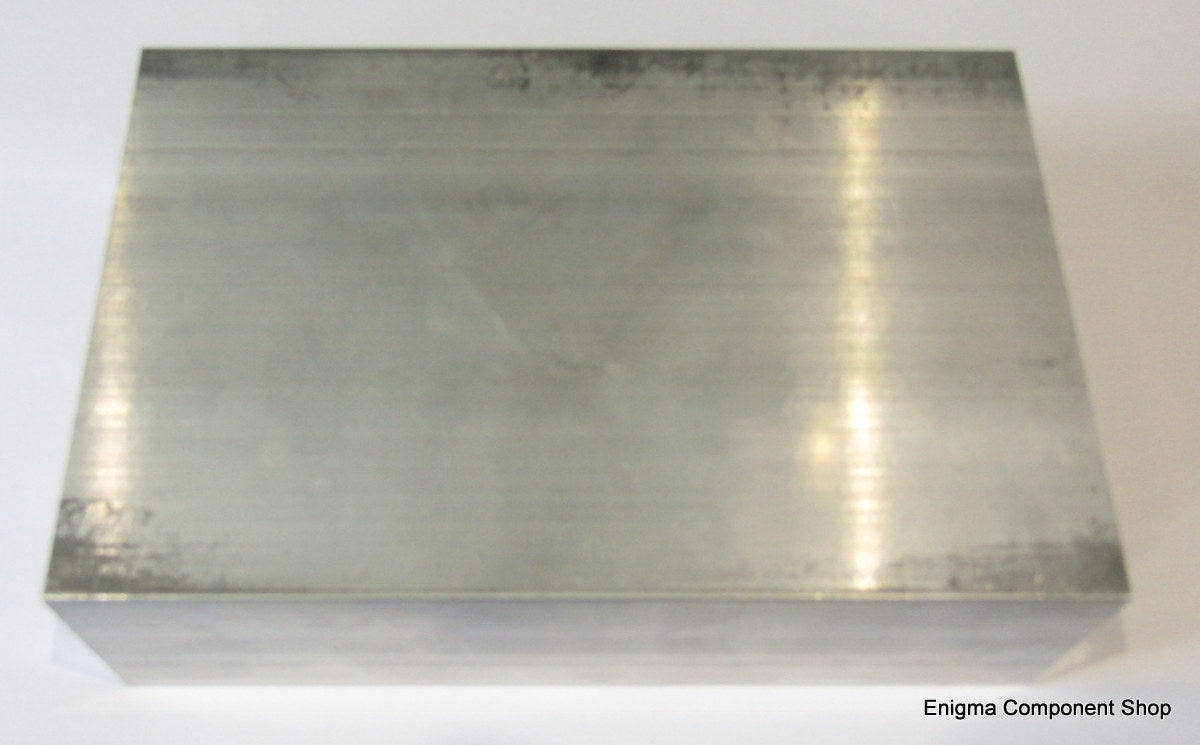 Dissipateur thermique en aluminium brut HS150 longueur 150 mm