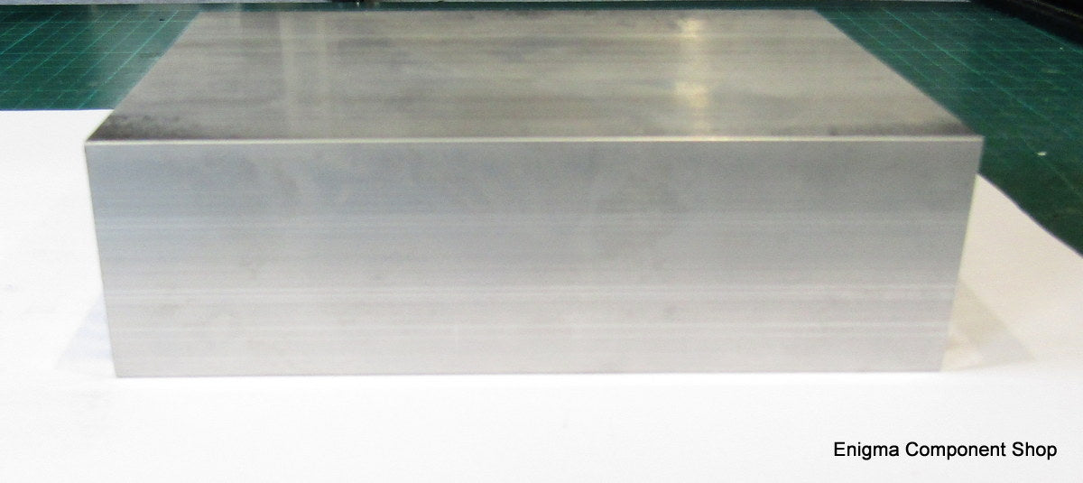 Dissipateur thermique en aluminium brut HS150 longueur 150 mm