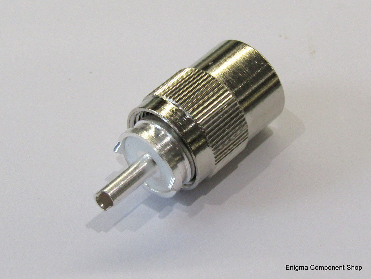 High Quality PTFE PL259 Plug for RG58 / LMR195