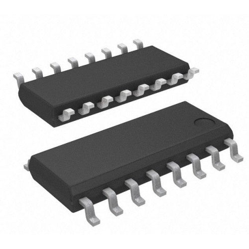 UC3525ADW PWM IC from Texas Instruments, 16 pin SMT package, ideal for regulating pulse width modulation applications.