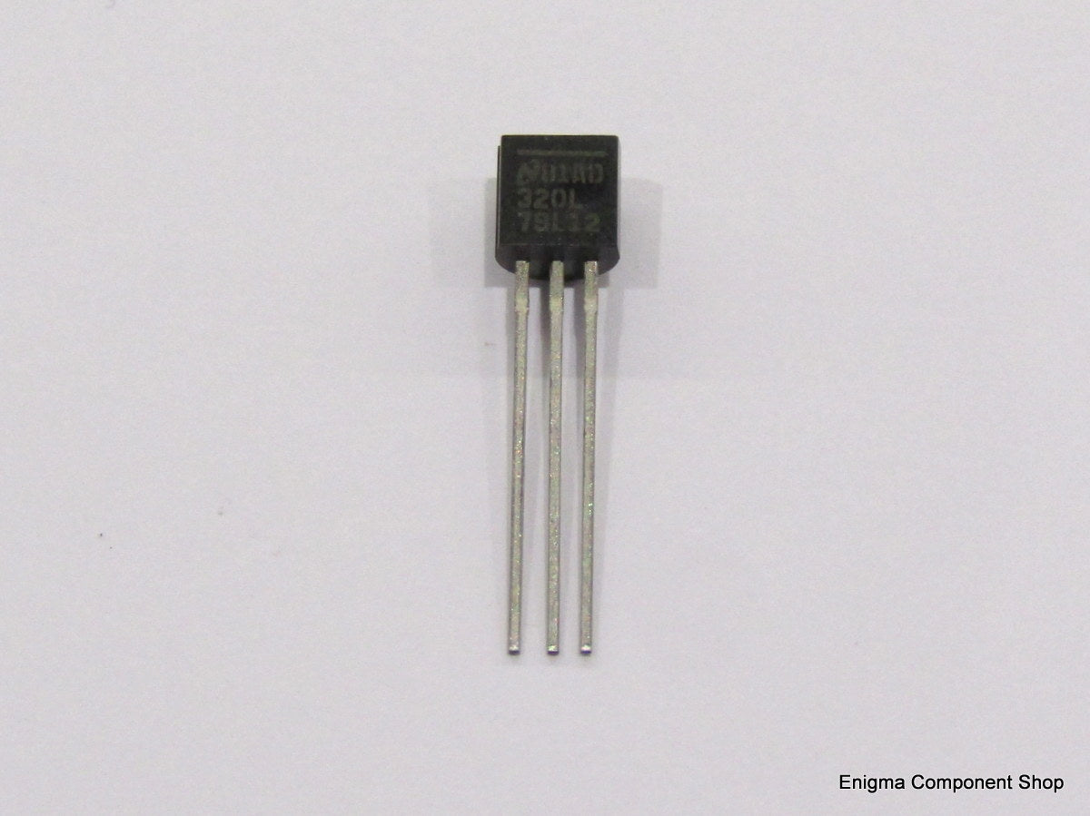 79L12 (LM79L12) 100mA -12V Negative Voltage Regulator (5pc pack)