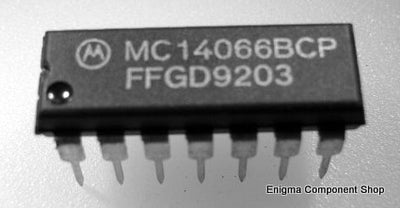 MC14066BCP Quad Analog Switch