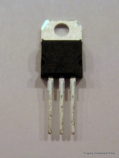 7812 12V 1,5A Linearer Spannungsregler – Enigma Component Shop Ltd.