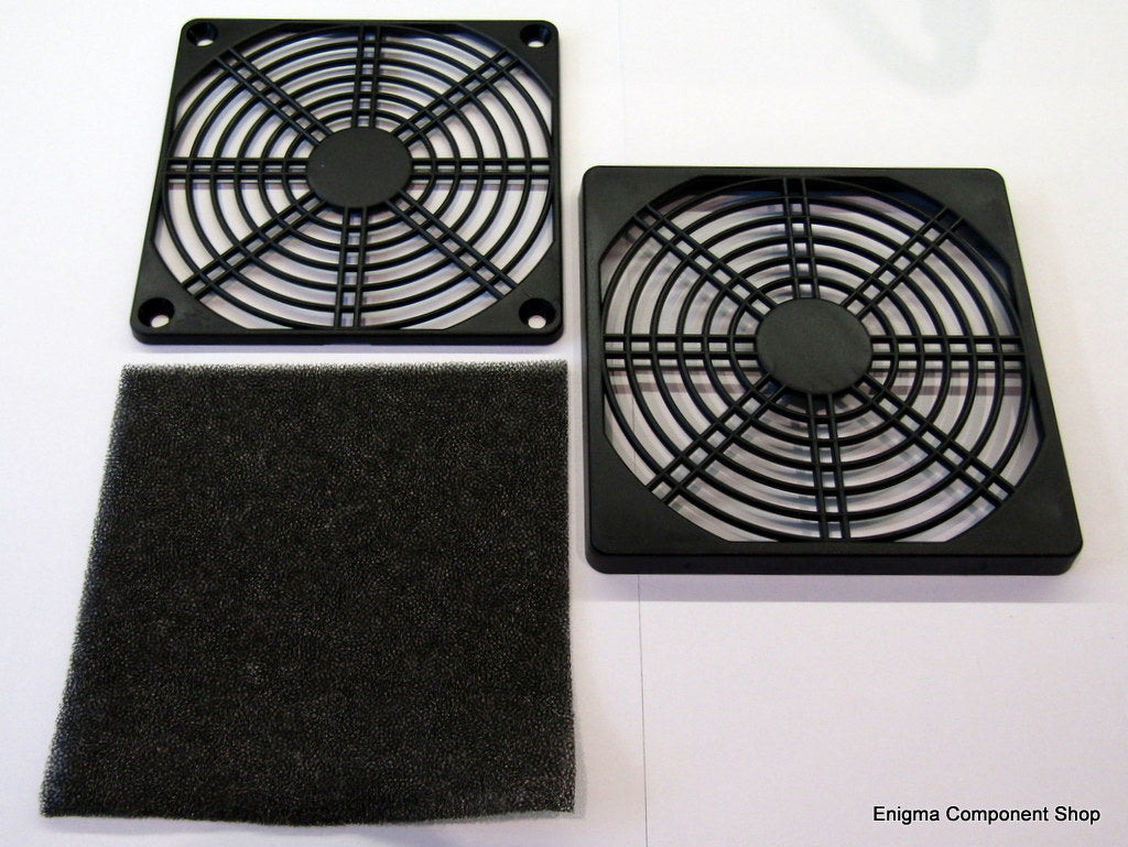 Axial Fan Guard with Filter