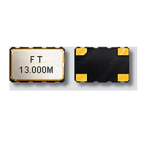 SMT VCTCXO Oscillator 13MHz 5V 5 x 3.2mm showing surface mount crystal oscillator module, ideal for homebrew TX or RX projects, with pin configuration details.