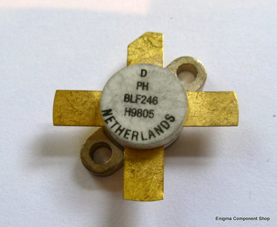 Philips BLF246 Mosfet RF Power Transistor - 80W output power, designed for HF/VHF applications, high-frequency performance.