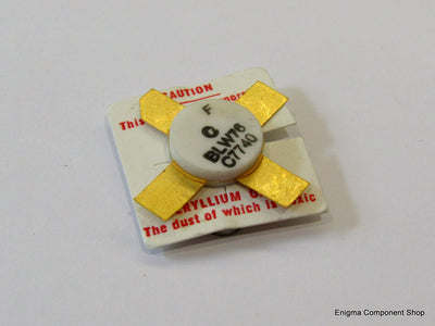 Philips BLW76 RF Power Transistor, 28V HF/VHF RF power transistor rated at 80W output power, genuine part sold singly