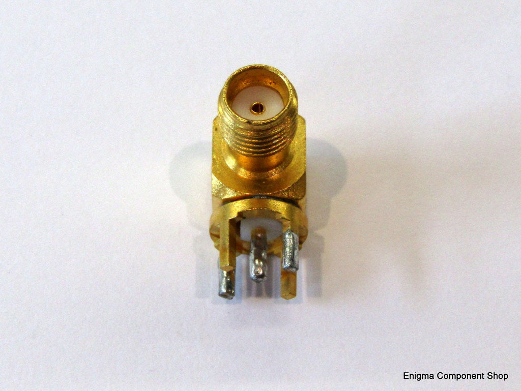 Used Right Angled SMA PCB Connector