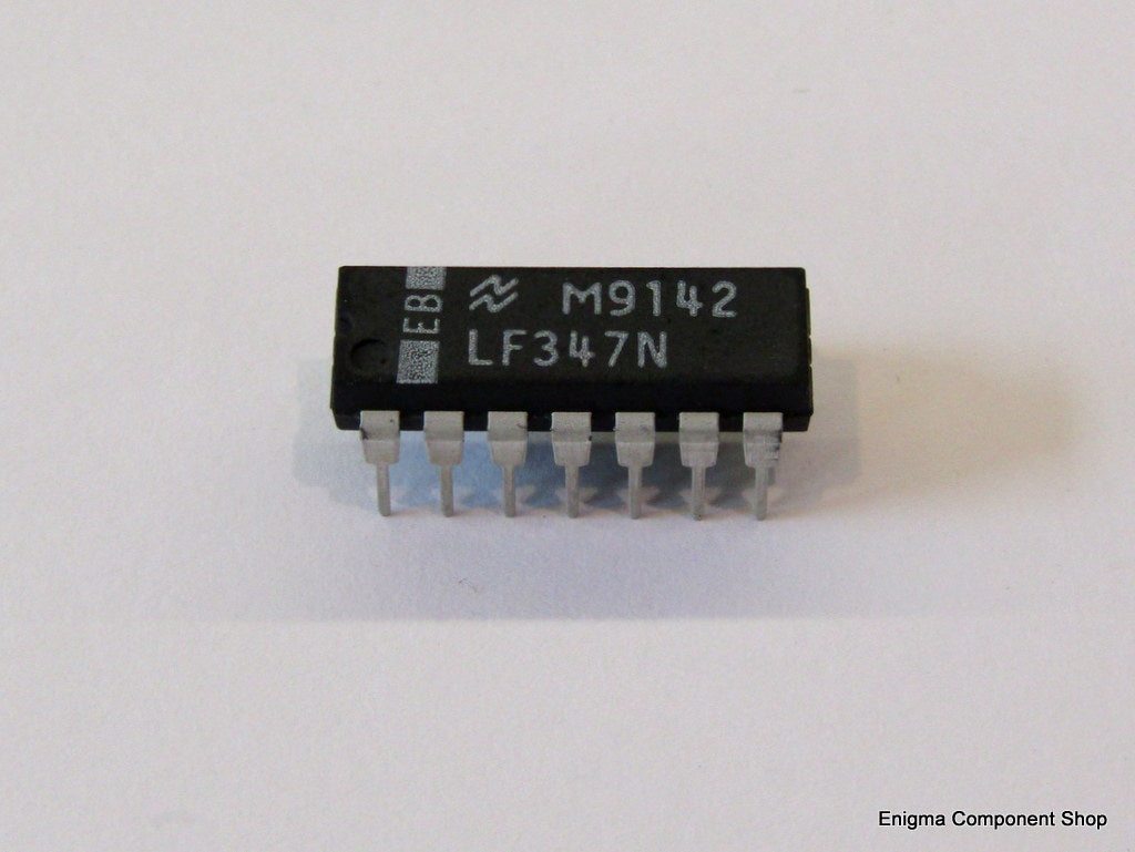 Circuit intégré d'amplificateur opérationnel Quad JFET LF347N