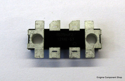 Mitsubishi RD35HUF2 12.5V 35W RF Power Mosfet for VHF-UHF applications showcasing high output performance with minimal input power.