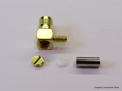 Right Angle SMB Connector for RG316 Coaxial Cables