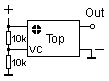 12.8MHz VCTCXO module displaying its specifications, including 2.5ppm stability for high-performance PLL circuits.