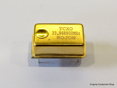 Precision Gold TCXO for Audio Circuits 33.8688MHz 0.1ppm