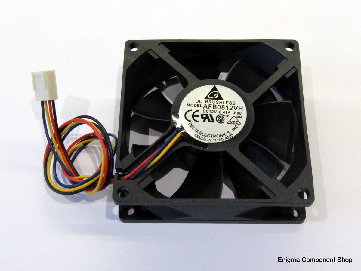 Delta AFB0812VH High Speed 80mm 12V Fan (4 Wire)