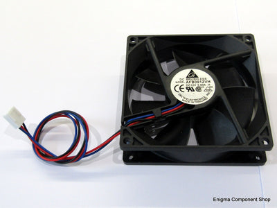 Delta AFB0912VH High Speed 12V 92mm Fan (3-Wire)