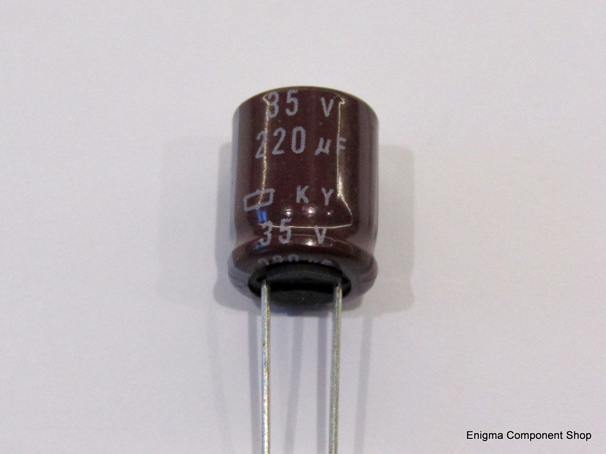 United Chemi-con Low ESR 100uF 16V Elektrolytkondensator (5 Stück)