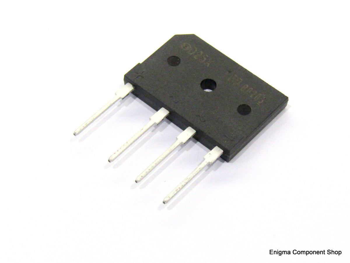 D25XB100 25A, 1000V Bridge Rectifier | Enigma Component Shop Ltd