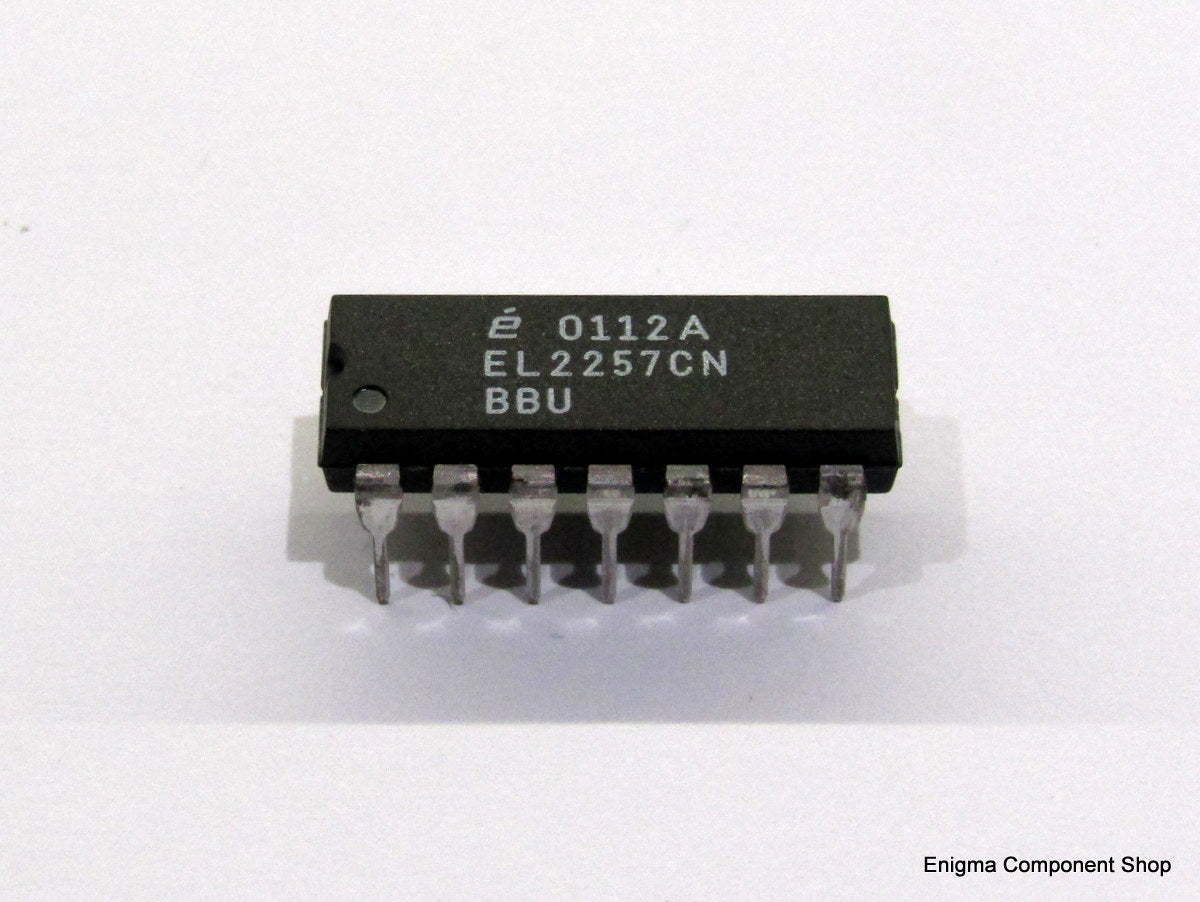 EL2257CN High Speed 125MHz Op-Amp IC