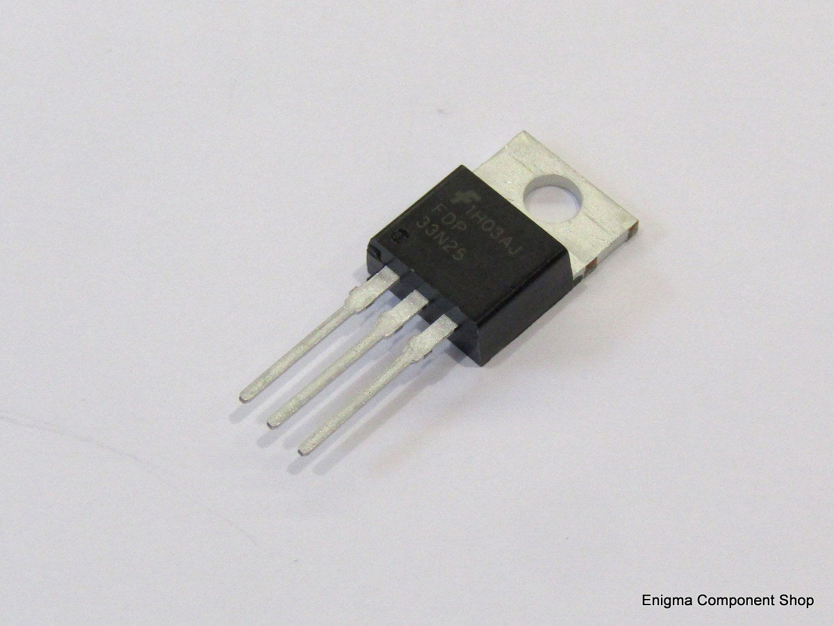 Fairchild FDP33N25 250V, 33A, N-Channel Power Mosfet