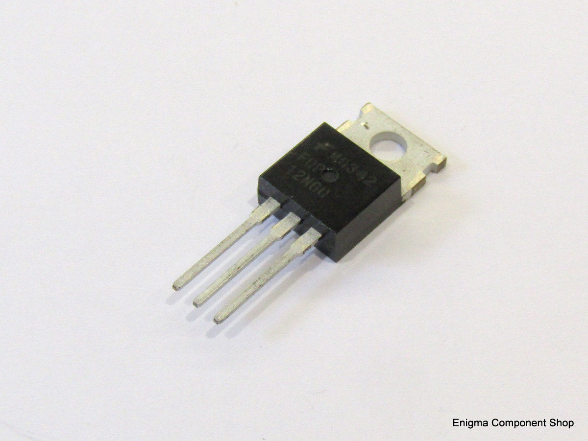 Fairchild FQP12N60 600V 10.5A N-Channel Power Mosfet Transistor