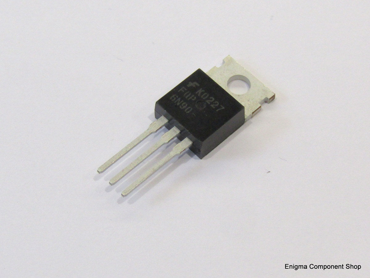 Fairchild FQP6N90 900V 5.8A N-Channel Power Mosfet Transistor