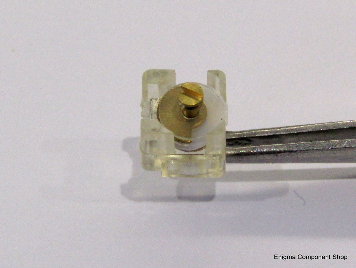 Condensateur ajustable Philips, 2-10pF, jaune, 7,5 mm