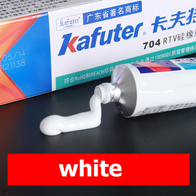 Kafuter K-704 White Silicone Rubber RTV Adhesive