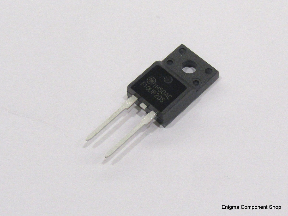 ON Semi FFPF10UP20S 200V, 10A Ultrafast Recovery Diode