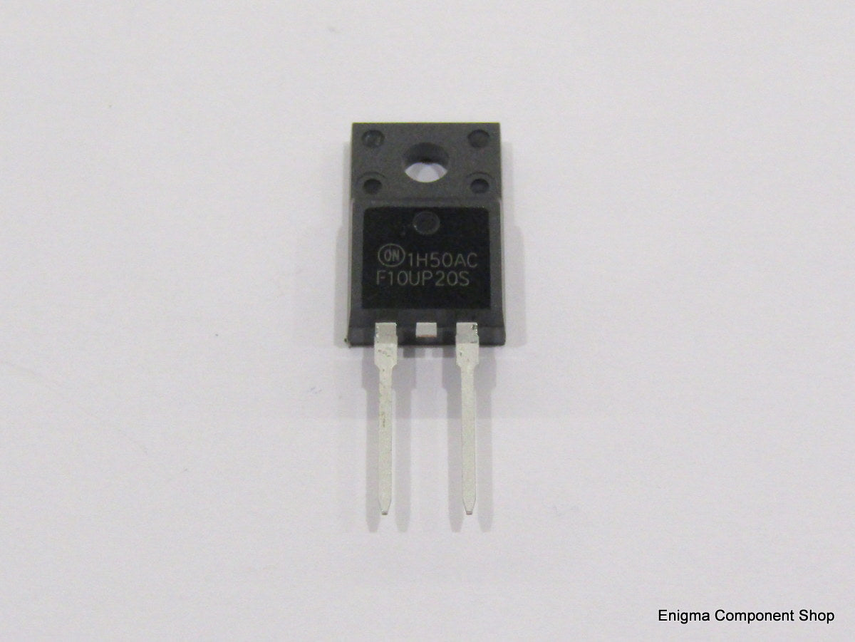 ON Semi FFPF10UP20S 200V, 10A Ultrafast Recovery Diode