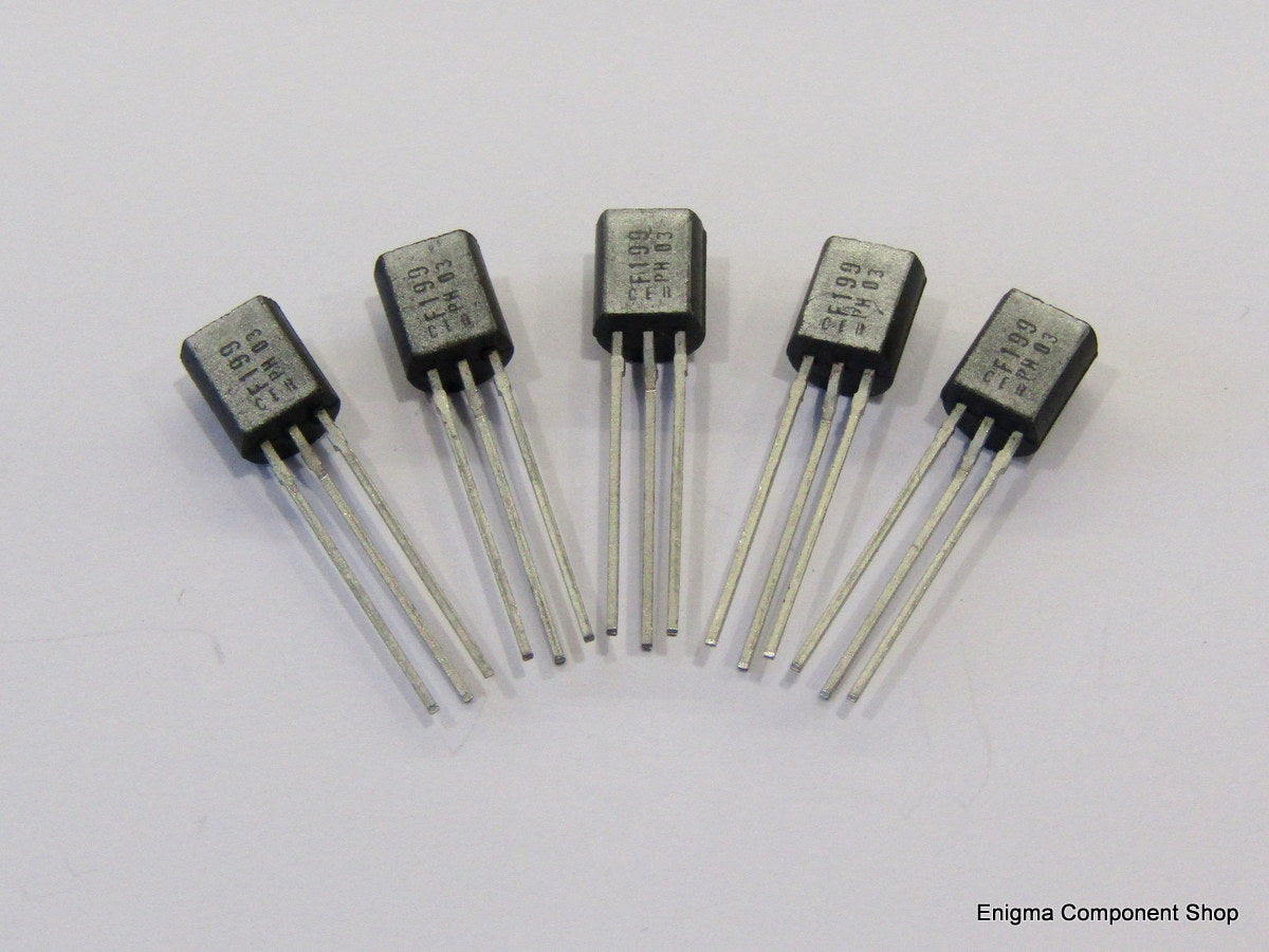 Philips BF199 NPN Small Signal RF Transistor (5pc pack)