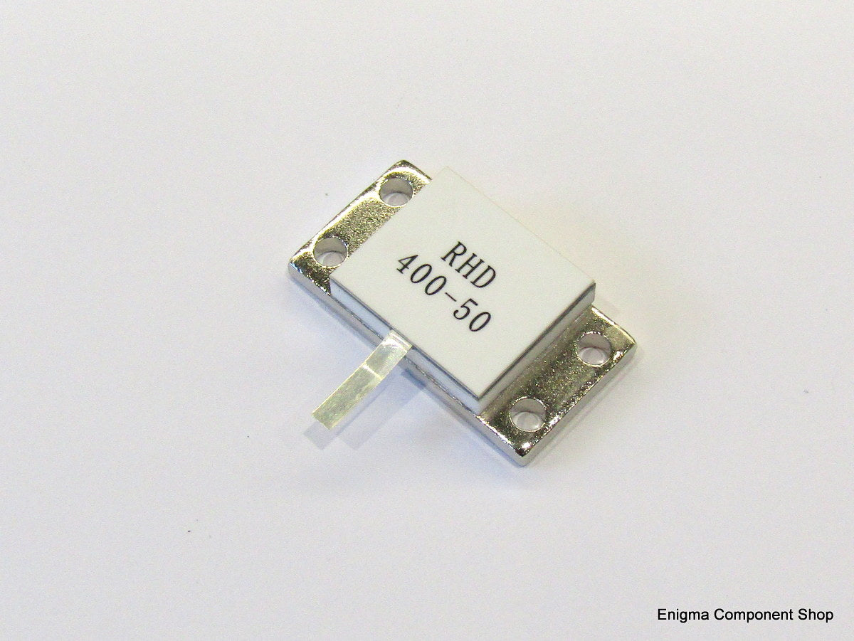 RF Resistor 50R, 400W | Enigma Component Shop Ltd