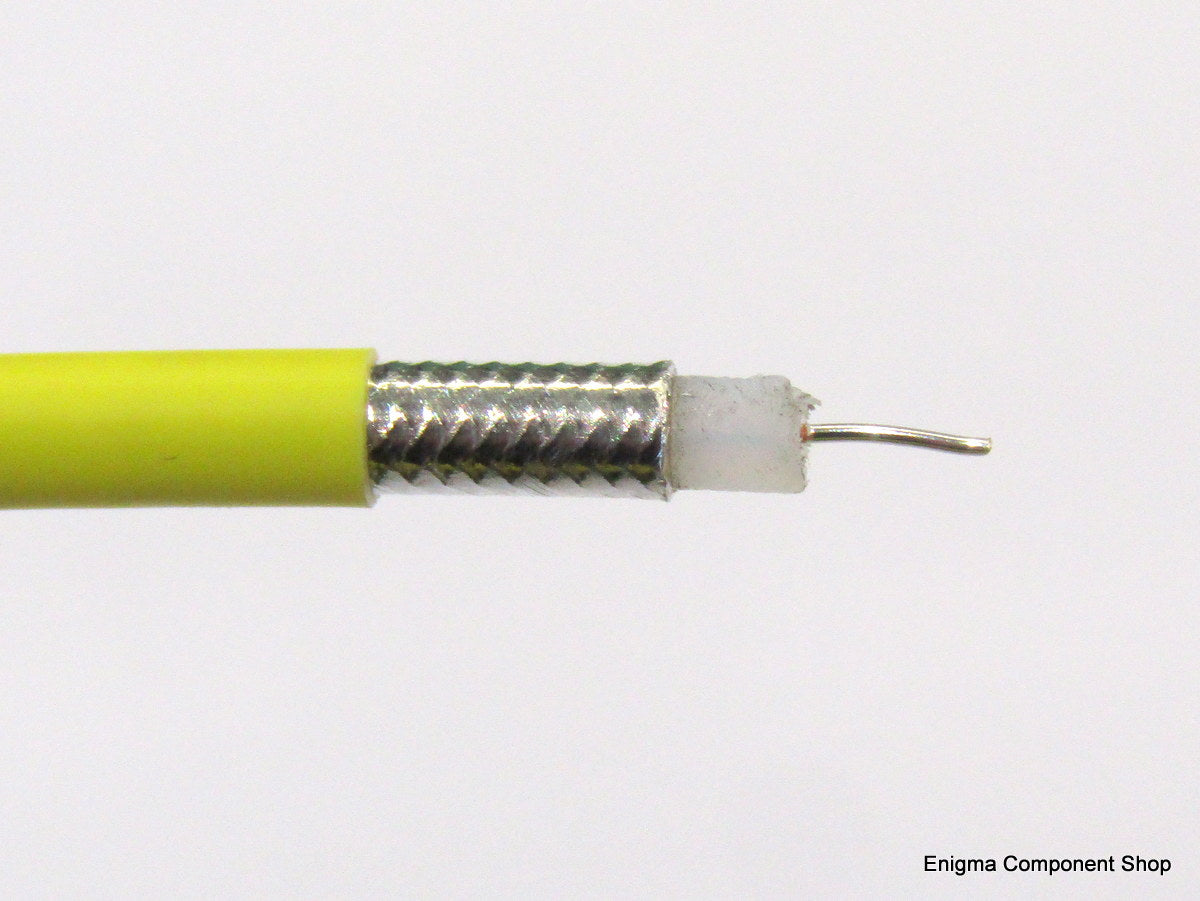 SM141 Hand Formable 75 Ohm Coaxial Cable – Enigma Component Shop Ltd.