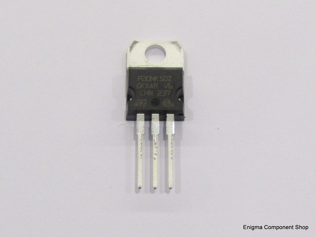 ST Micro STP20NK50Z 500V, 17A N-Channel Power Mosfet