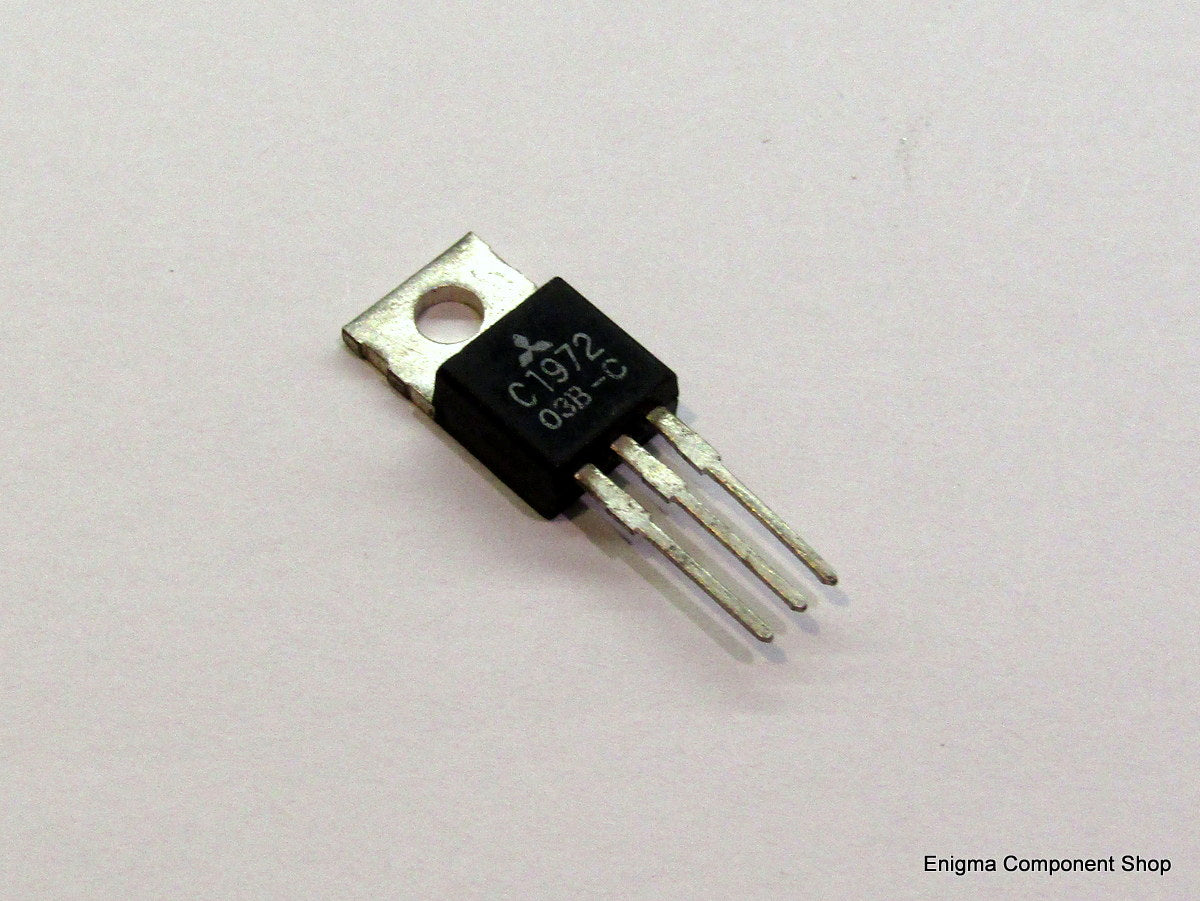 Original Mitsubishi 2SC1972 NPN RF Power Transistor | Enigma Component ...