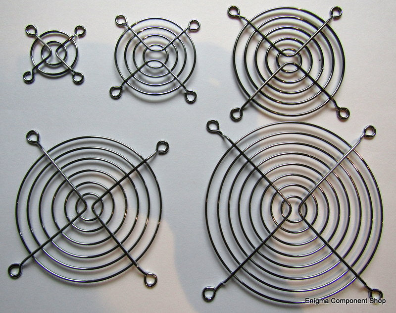 Chrome Axial Fan Guards