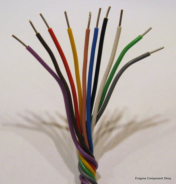 Hook-up wire 1- 0.6 Purple