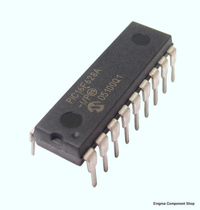 Circuit intégré de microcontrôleur PIC 16F628A-IP