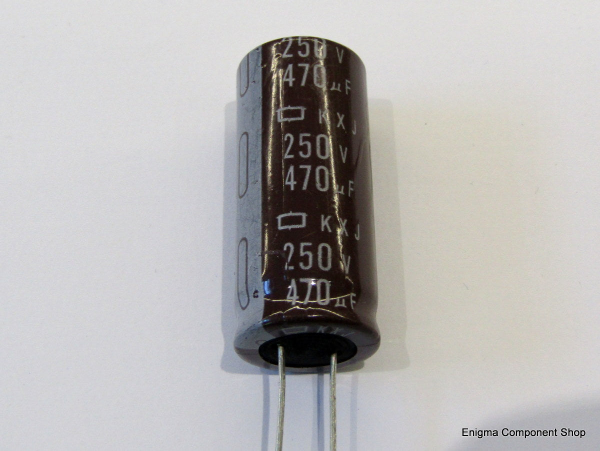 Electrolytic Capacitor 470uF 250V