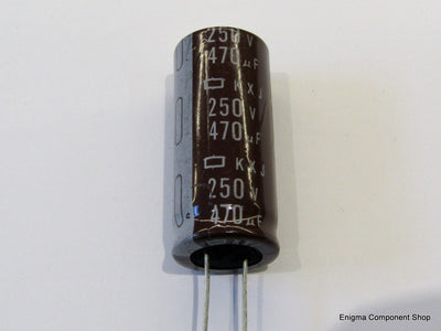 Elektrolytkondensator 470uF 250V