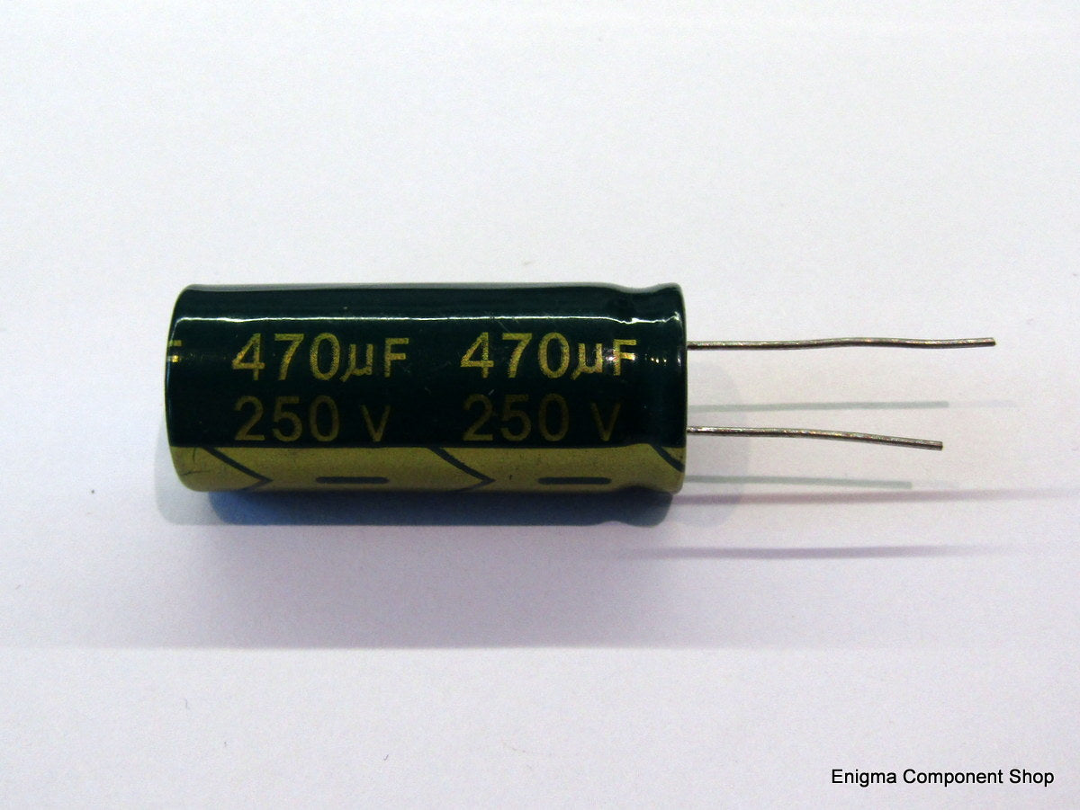 Electrolytic Capacitor 470uF 250V