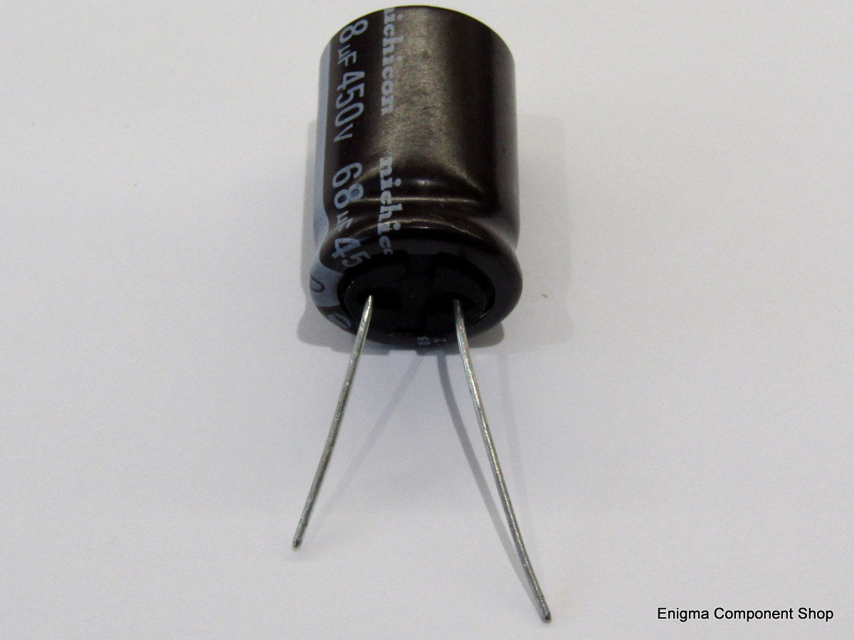Condensateur électrolytique 68uF 450V