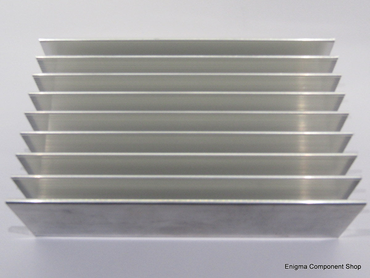 HS150 Einfacher Aluminiumkühlkörper 150 mm lang