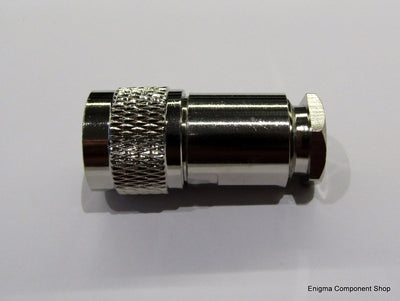 N-type Male Compression plug for RG213 / LMR-400
