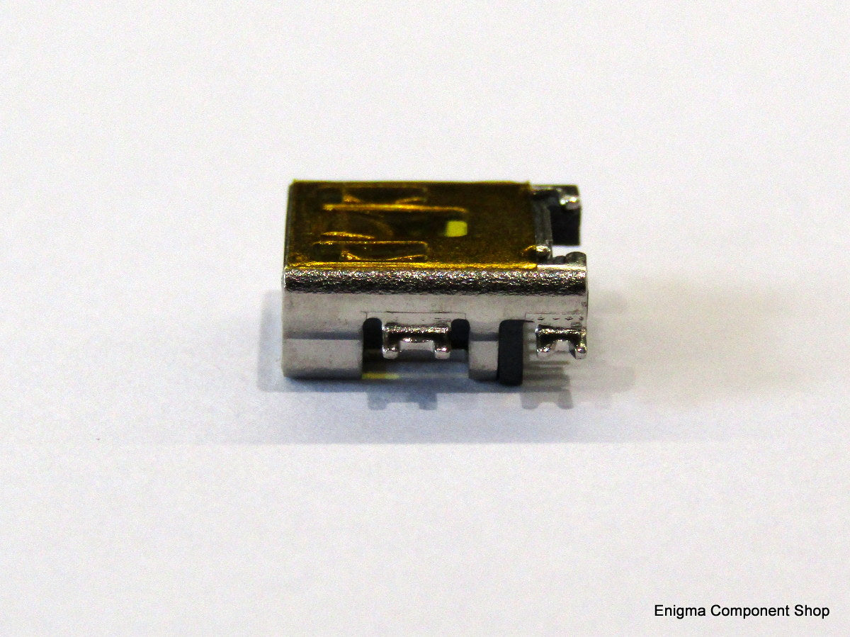 Mini USB, Type B, 5-pin In-Board Socket
