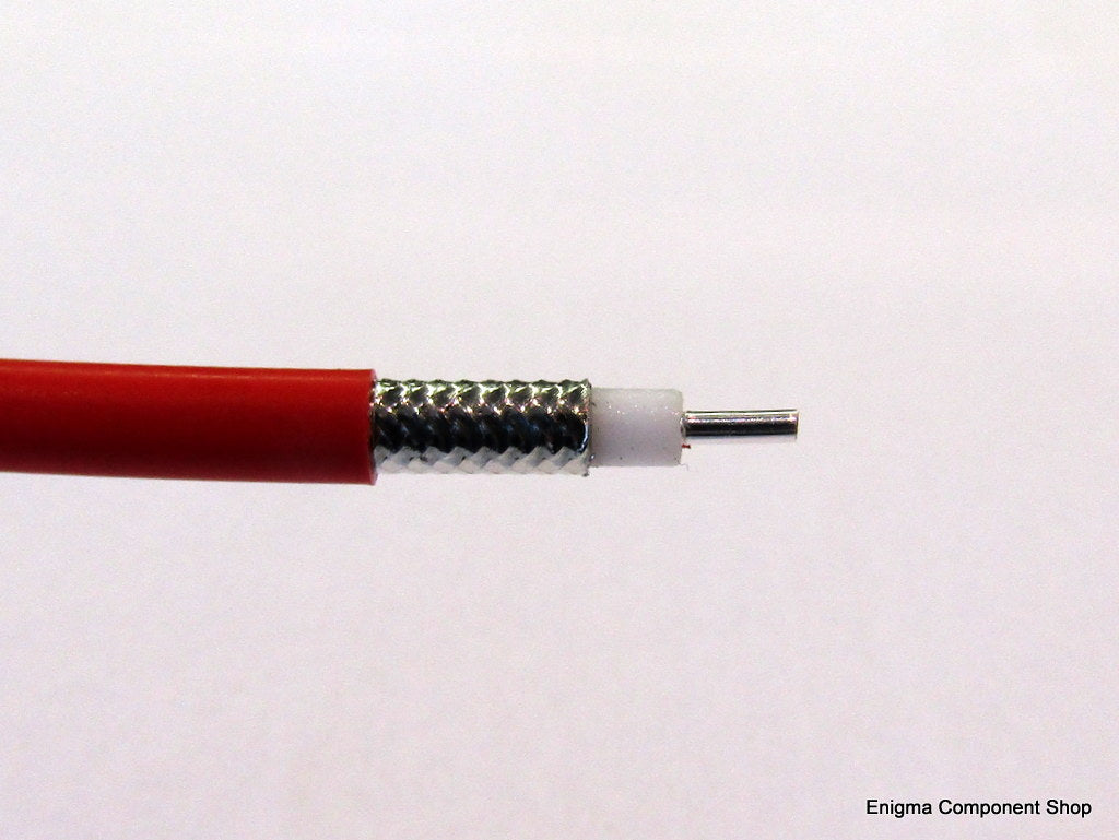 SM141 Hand Formable 35 Ohm Coaxial Cable | Enigma Component Shop Ltd