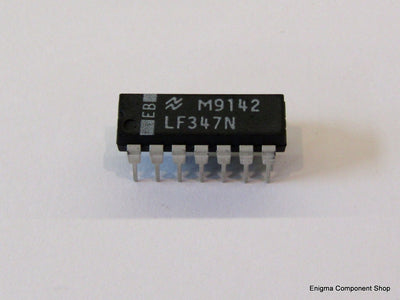 Circuit intégré d'amplificateur opérationnel Quad JFET LF347N