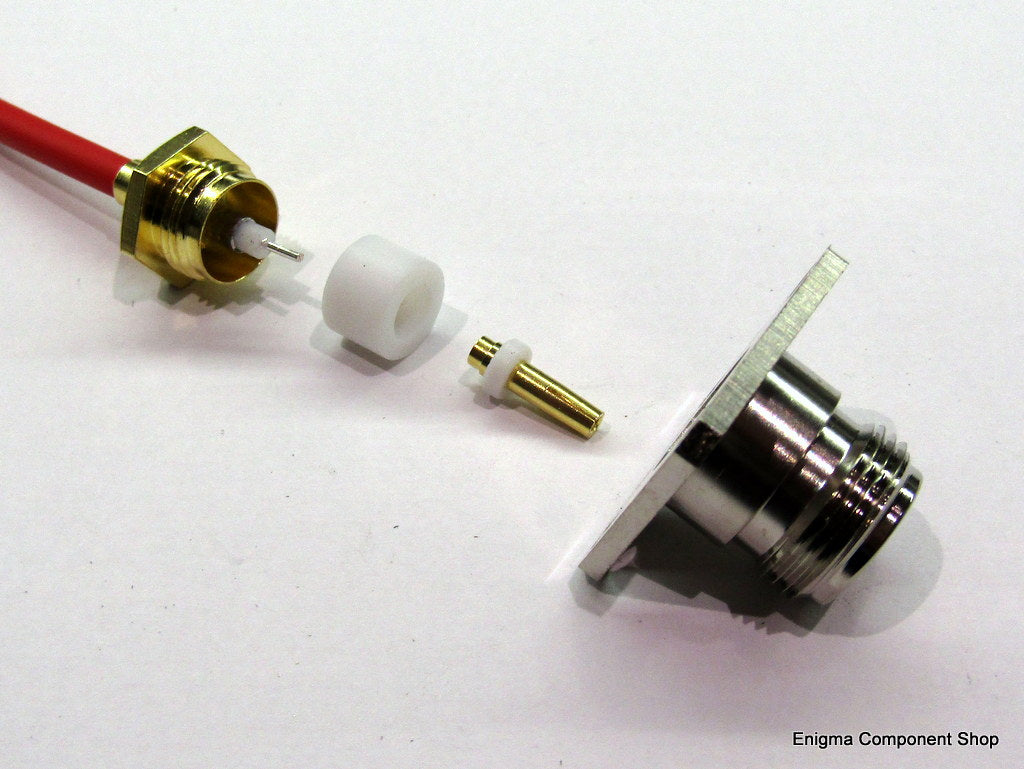 N-type Panel Socket for SM141 Size Coax | Enigma Component Shop Ltd